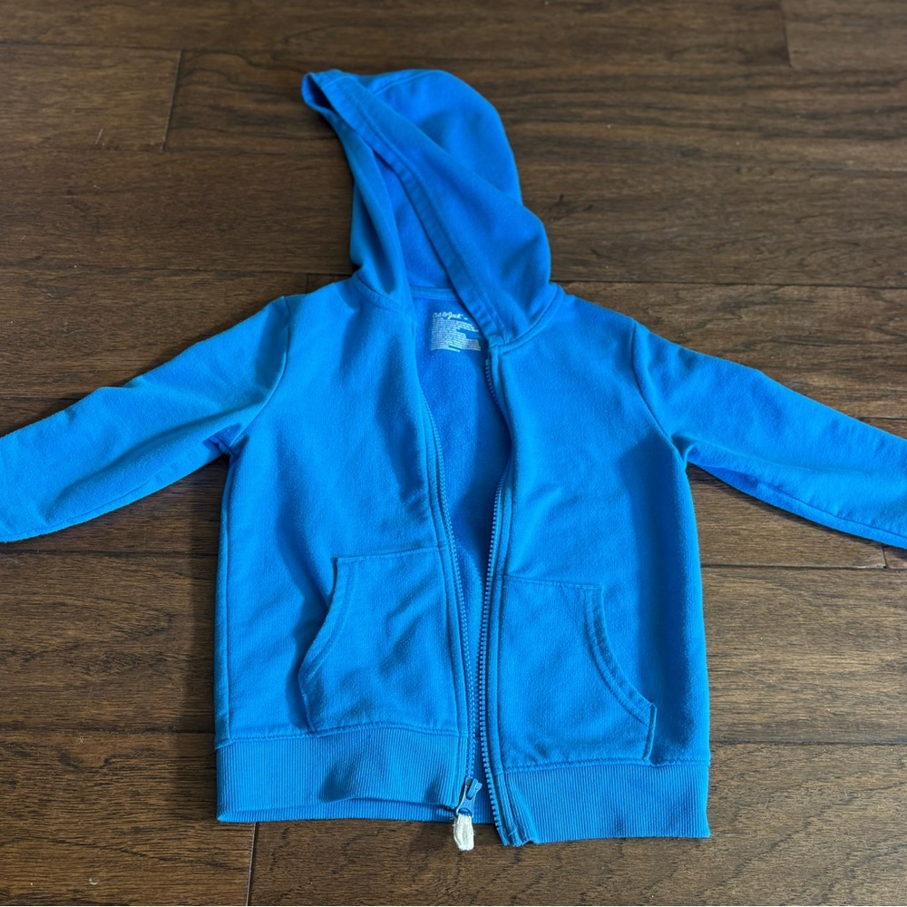 Blue Cat & Jack 4T Kids Zip Up Hoodie